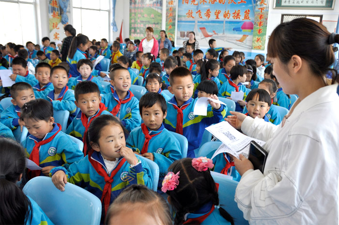 6月6日爱眼日，普瑞眼科走进新区源泰小学